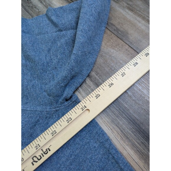 Banana Republic Sweater Blue Baruffa Men's XL Organic Cotton Crew Neck Old Money - Picture 5 of 6